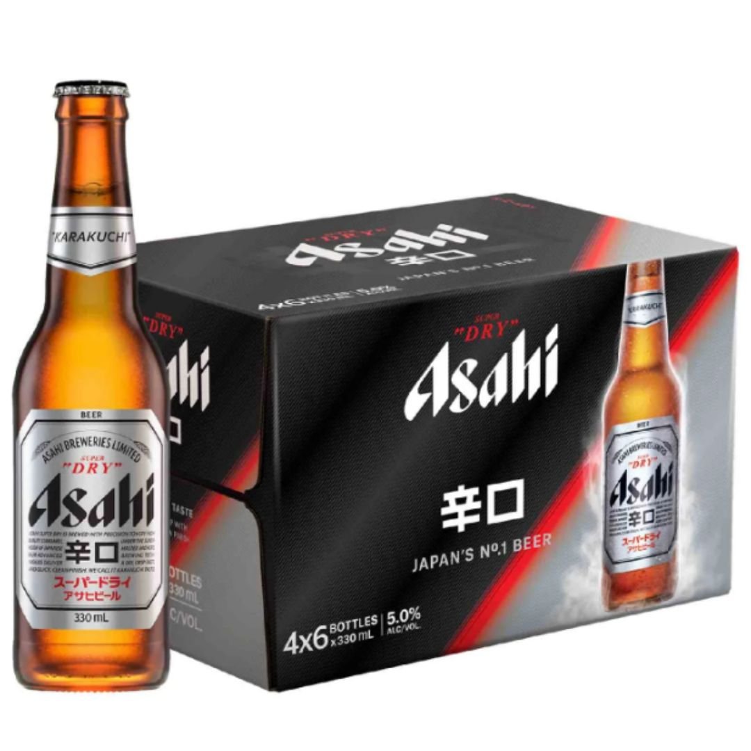 Asahi Beer 24 x 330ml - BevSale