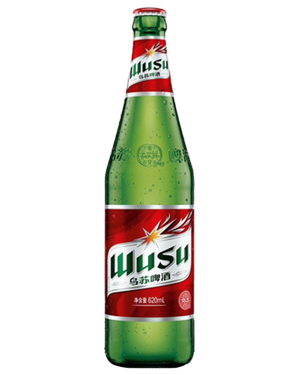 Wusu Beer Long Neck 620ml x 12 - BevSale